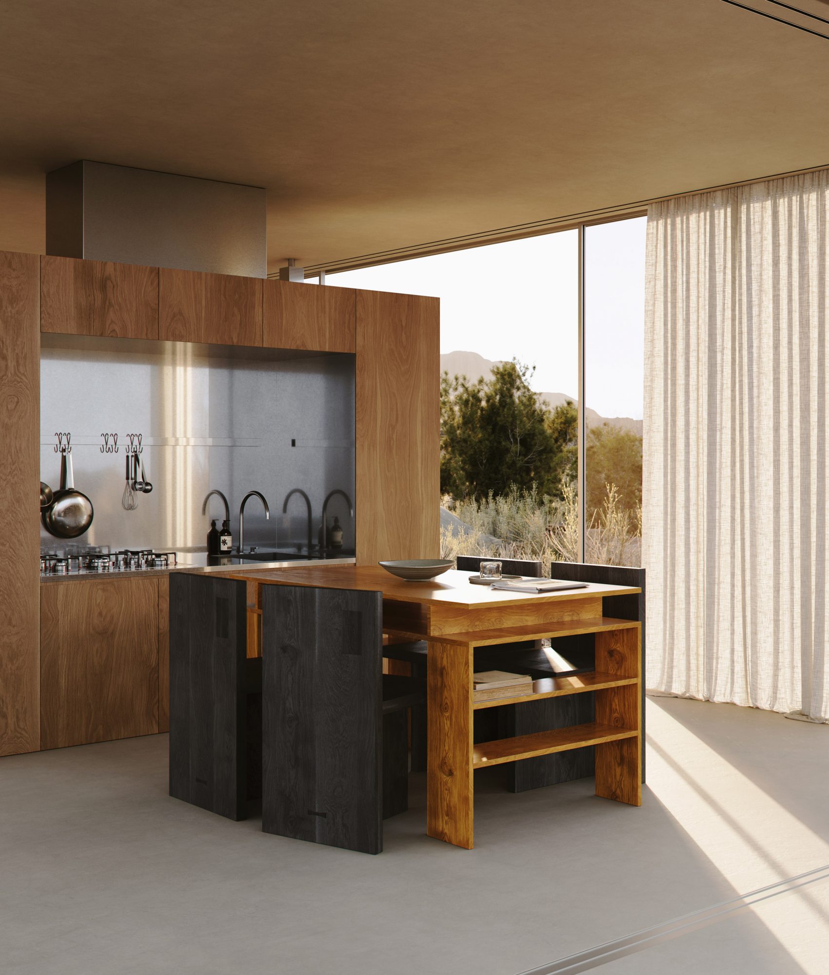 Kitchen and dining